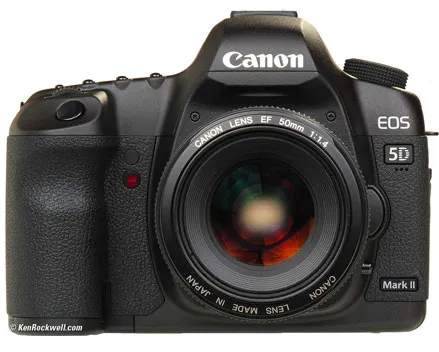 Canon EOS 5D สามารถใช้งานได้ในความชื้นสัมพัทธ์  85% RH หรือต่ำกว่า